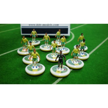 Subbuteo Andrew Table Soccer Milan away kit 2014-2015 on WSB  Professional Bases